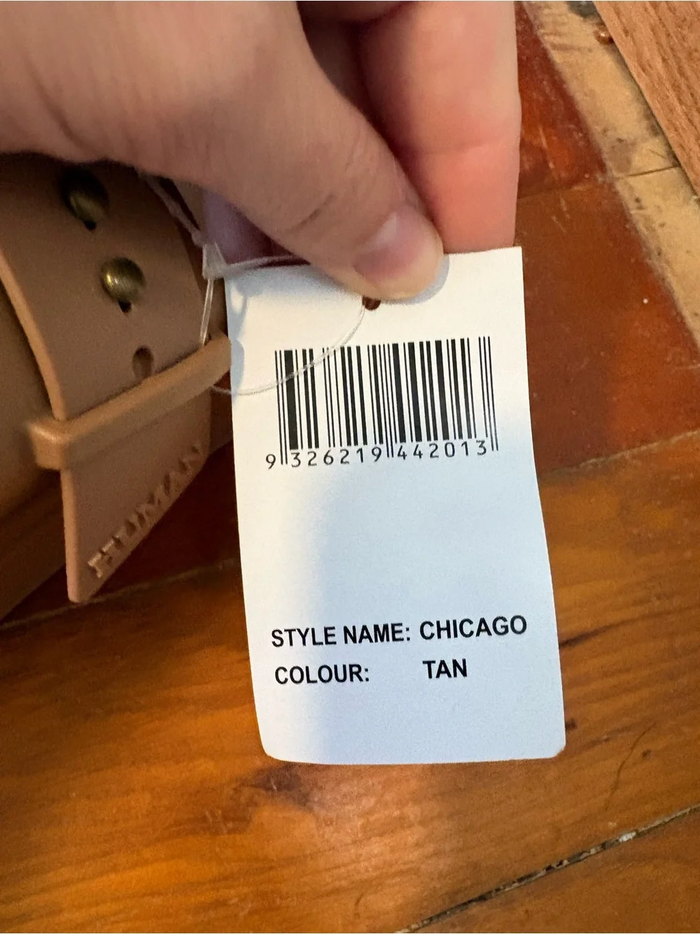 I Am Human Nude/Tan Double Strap Platform Sandals